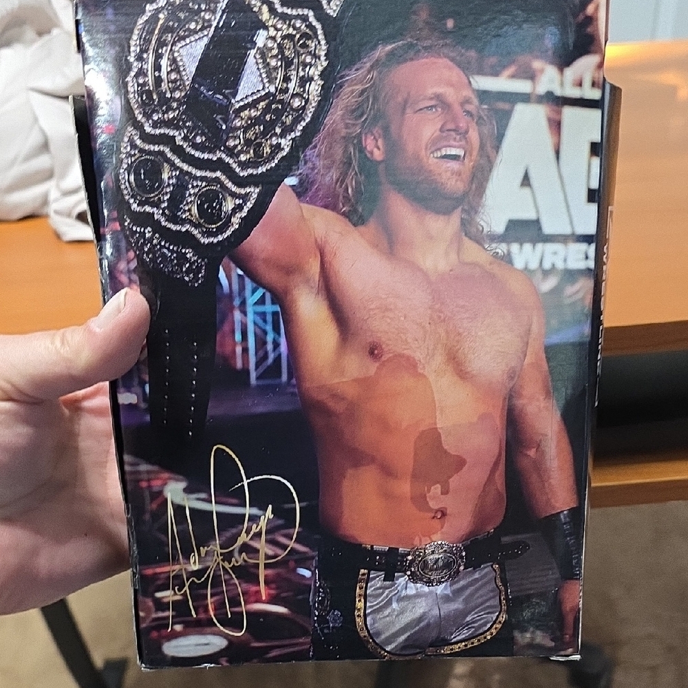 AEW Adam Page Action Figure with Championship Belt - Picture 5 of 8